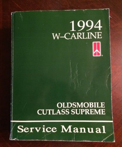 1994 oldsmobile w-carline cutlass supreme factory service repair manual oem 4t60