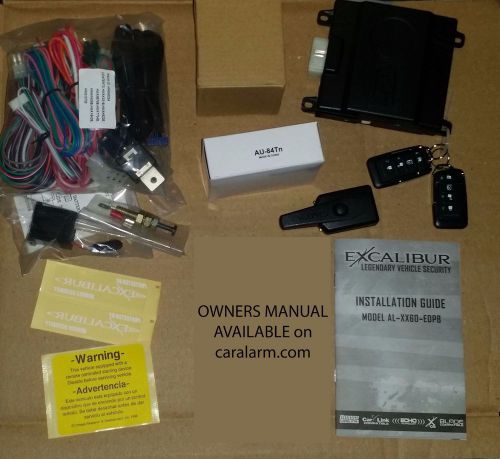 Omega excalibur al-1660 edbp security &amp; remote start 1500ft range universal