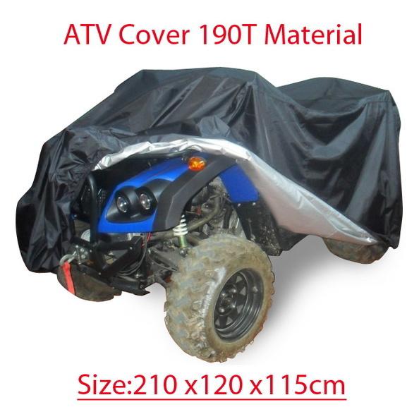 New quad bike atv atc cover pu waterproof size 210x120x115cm available 