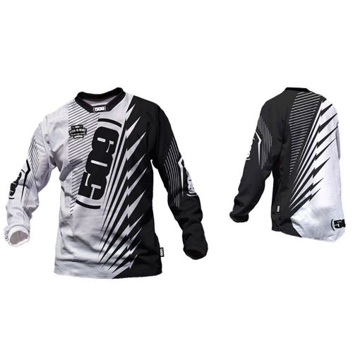 509 white voltage snowmobile snocross racing jersey size s-3xl