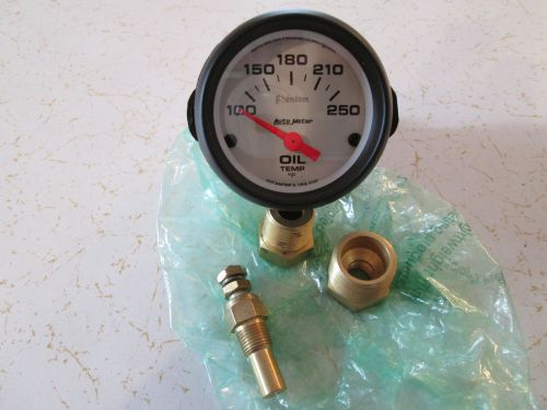 &#034;new&#034; autometer phantom oil temperature gauge  model 5747