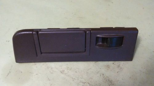 Toyota land cruiser fj80 fzj80 2nd row left door ash tray window switch- brown