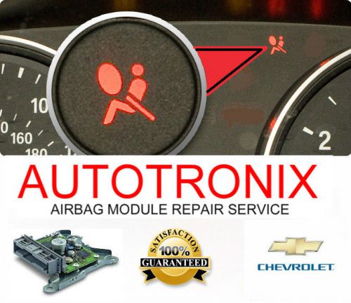 Chevrolet (gm) airbag module reset service repair service
