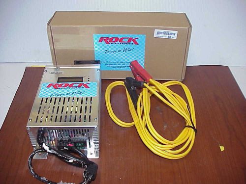 New rock battery charger 12-volt with cables nascar imca ump xfinity arca jr2