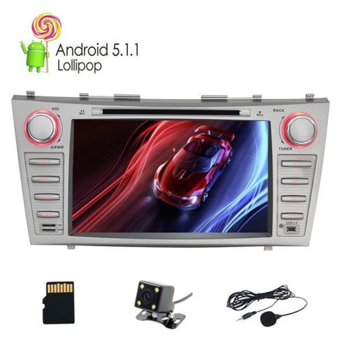 1024*600 wifi android 5.1 quad core hd car dvd player for toyota camry 2007-2011