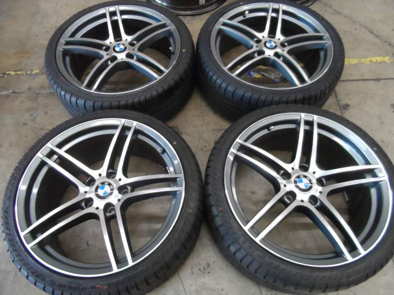 19" bmw 3 series 328 330 335  m style sport wheels w/ tires!  rims