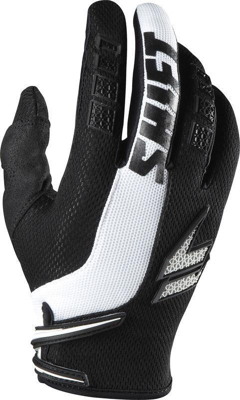 Shift strike glory black / white glove  motocross dirtbike atv mx 2014 gloves