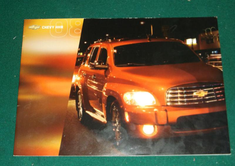 2008 chevy hhr dealer sales brochure; ls; lt; panel; 22 pgs