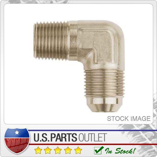Aeroquip fcm2625 90 deg. male an to pipe adapter -06an male 1/2 in. pipe size