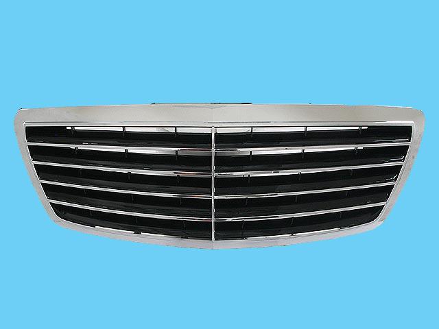 Front center grille assembly black fits mercedes s class amg 22088005839040 gril