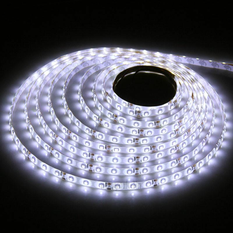 500cm cool white 300 led smd flexible light strip lamp waterproof dc 12v