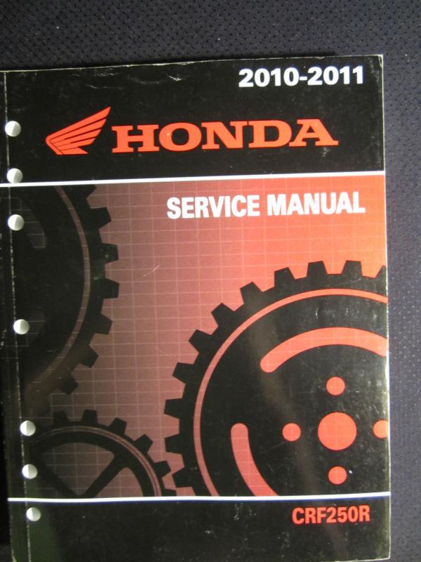 2010-2011 honda motorcycle crf250r service repair shop manual bike crf 250 r