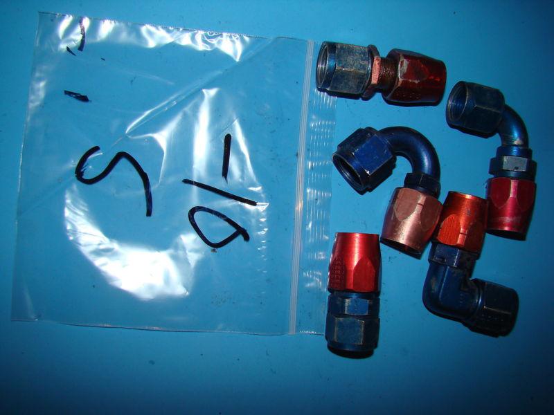 An-10 aeroquip style lw fittings lot-5