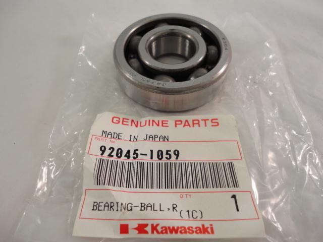 NOS Kawasaki Klf300 Kaf300 Ball Bearing 92045-1170 for sale online