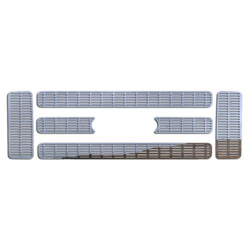 Ford superduty 08-10 horizontal billet stainless grille insert aftermarket trim