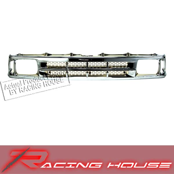 86-89 mazda b series pickup 2wd front chrome grille grill new replacement parts