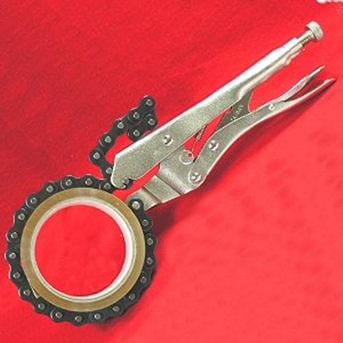 Locking 19" chain clamp pipe oil filter wrench * new
