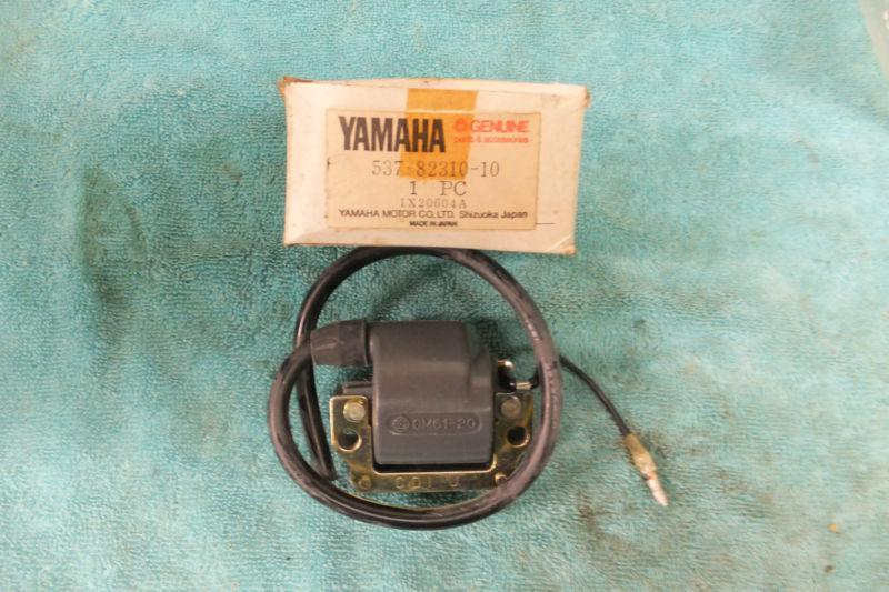 Yamaha yz125,yz100,nos ignition coil,537-82310-10,oem,new