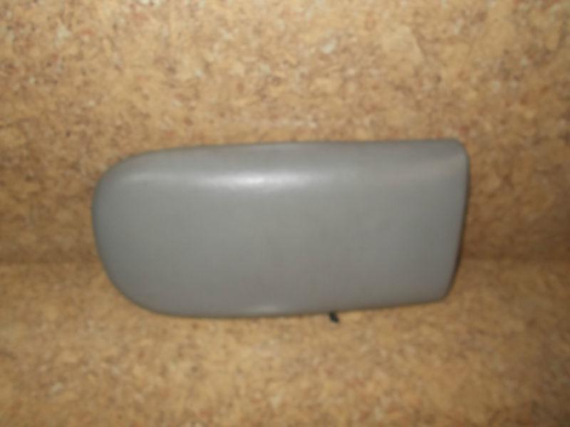 1997-2002 ford expedition front center console elbow arm pad rest oem gray