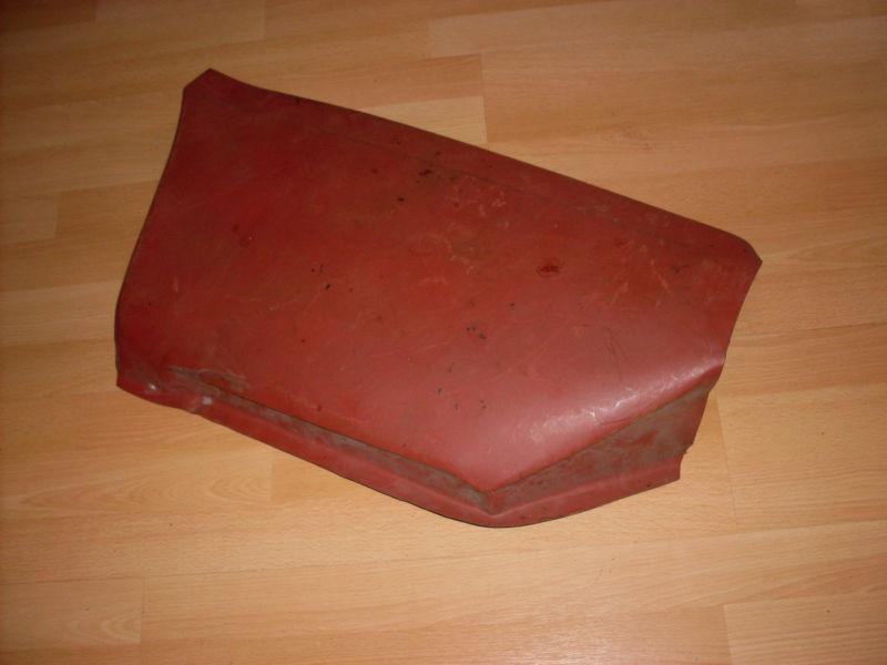 Mustang convertible 1967 1968 ford coupe nos quarter panel red original ford oem