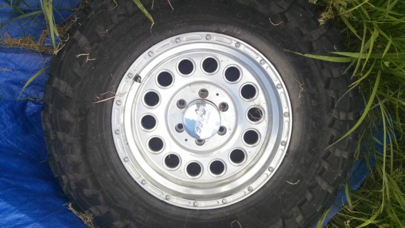Rally custom polished 17" wheels (rims)