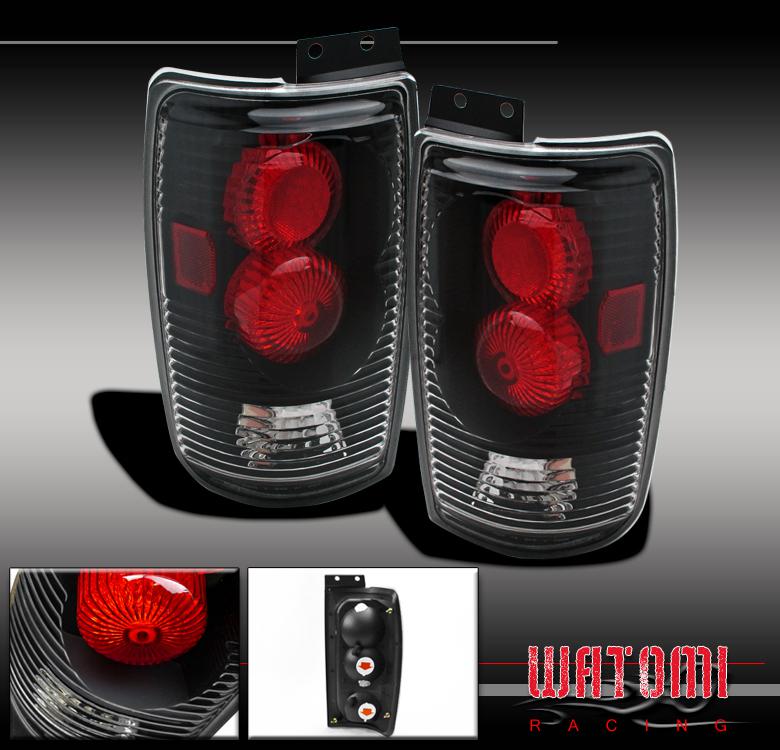 1997-2002 ford expedition tail light blk 1998 1999 2000