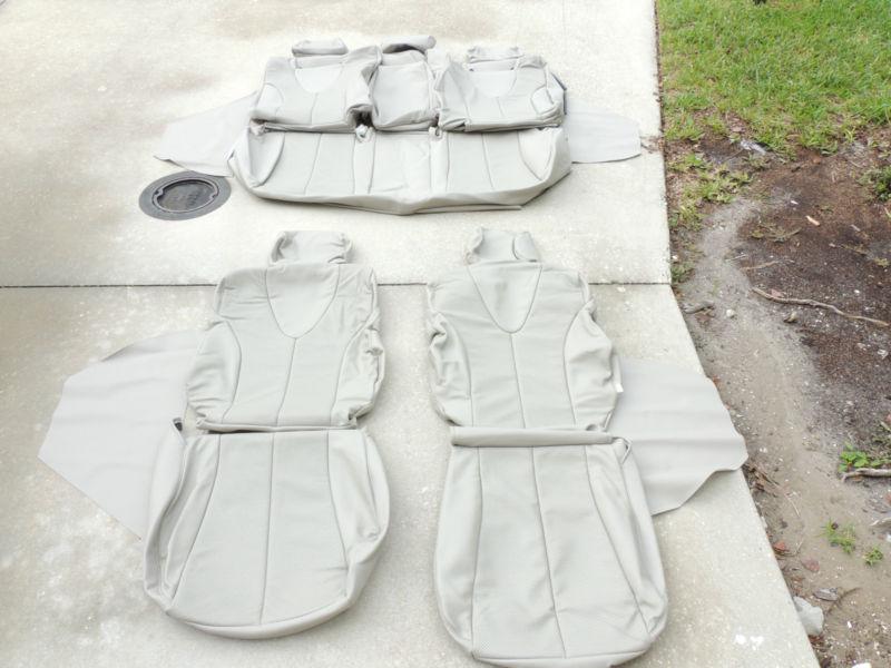 Toyota camry xle leather seat covers interior seats 2007 2008 2009 2010 2011