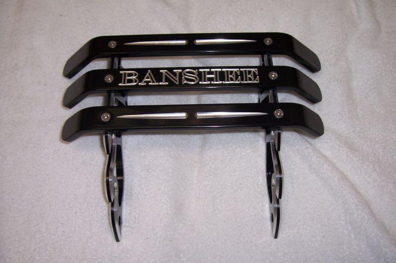 Yamaha banshee simply the best atv 3bar front bumper black anodized # 1 uno