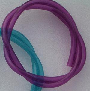 Helix racing fuel line 1/4 idx3/8 odx3 feet transparent purple