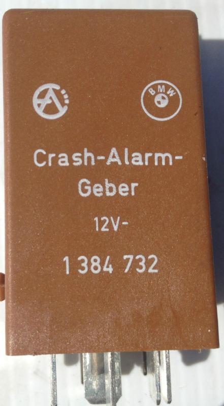 Bmw e30 e34 e36 3 5 series 1 384-732 crash alarm relay  oem bmw