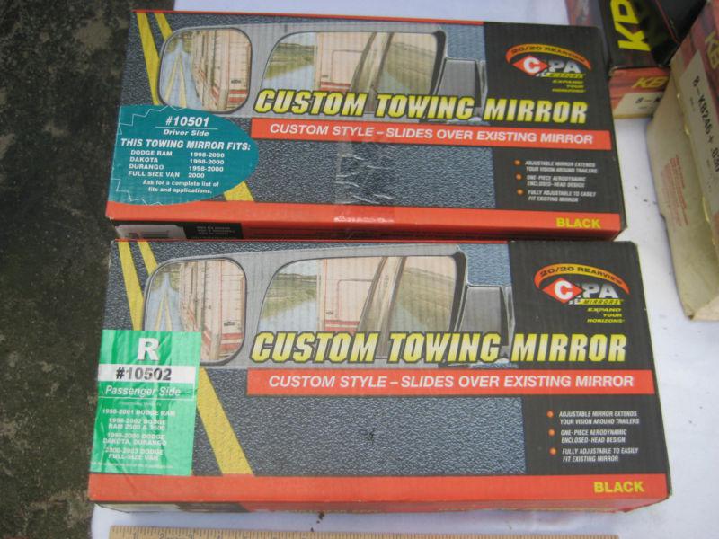 Dodge ram custom towing mirrors both sides brand new in boxes 