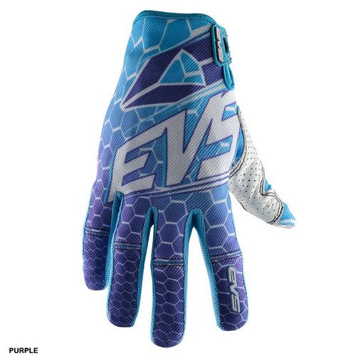 Evs cell motocross glove purple
