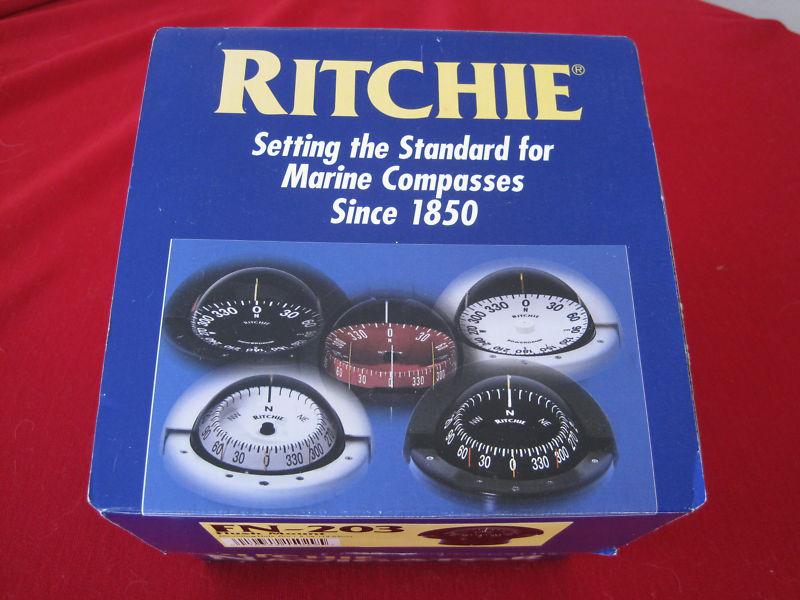 Ritchie fn-203 compass - new in box - complete w/ gasket & instructions