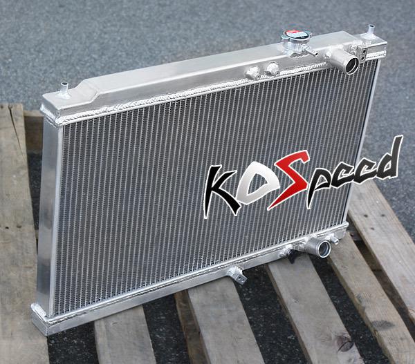 94-01 acura integra dc1 dc2 full size dual core 2 row aluminum racing radiator