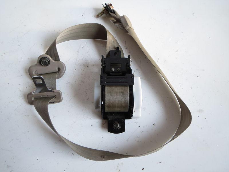 99 01 acura tl 3.2 left front driver side seat belt assembly tan b36