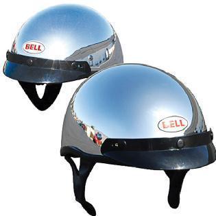 Polycarbonate  medium "bell chrome bandito motorcycle helmet" 