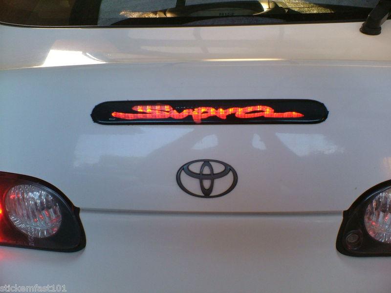 Toyota supra 3rd brake light decal overlay 93 94 95 96 97 98