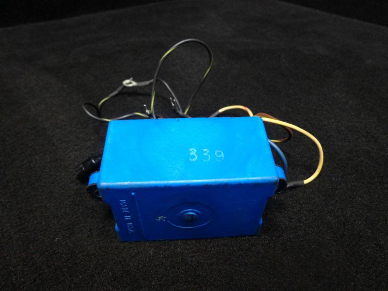 Control module-blue #f685301-2~mercury, force 1989-1994 50-150 hp~outboard~603 1