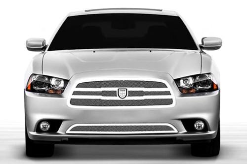 Lexani grilles 2011 dodge charger bodystyling grille kit chrome mesh car grill
