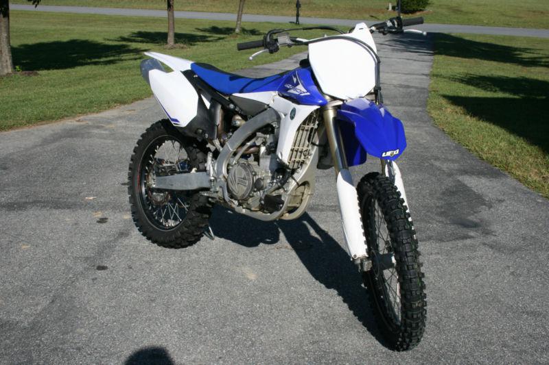 2013 yamaha yz450f in delaware excellant condition low hours runs great
