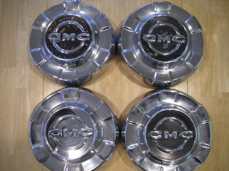 1962-1963 gmc chrome dog dish hubcaps