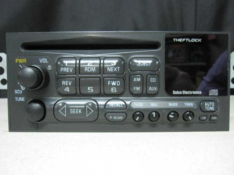 1998 chevrolet lumina cd radio player factory oem stereo model #16232131
