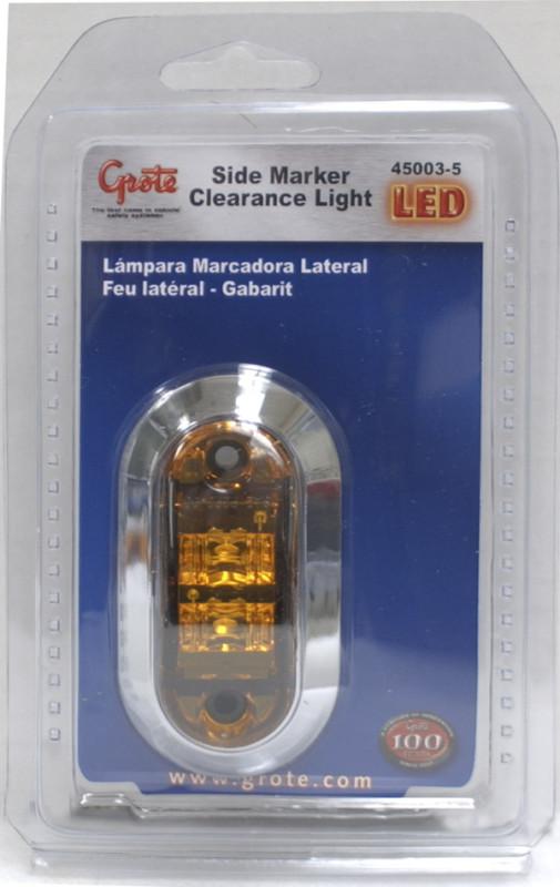 Grote 45003-5 - 2 1/2" oval led clearance / marker lamp
