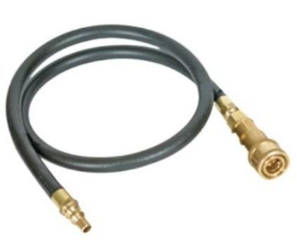 camco 57280 39" rv quick-connect to quick-connect lp gas hose camping new 