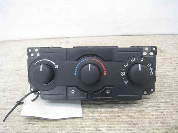 06 07 charger 300 magnum heater ac climate control unit