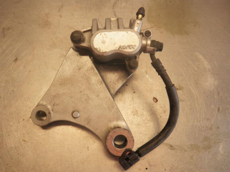 97-03 valkyrie tourer gl1500 rear brake caliper with mounting bracket