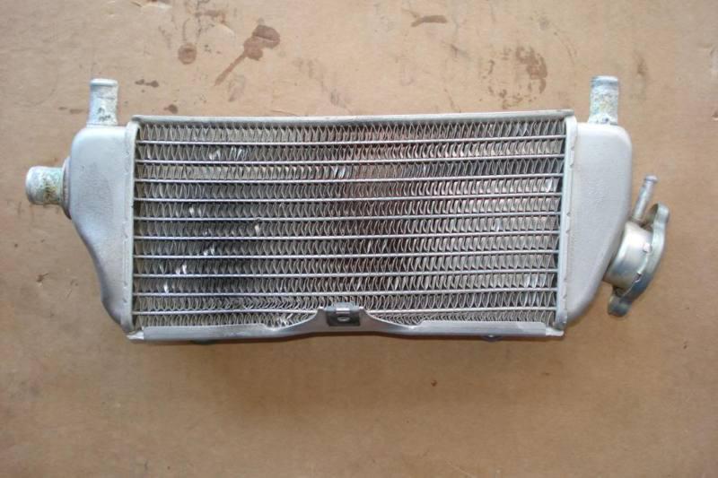 Kx 250 kx250 right radiator 99 00 01 02
