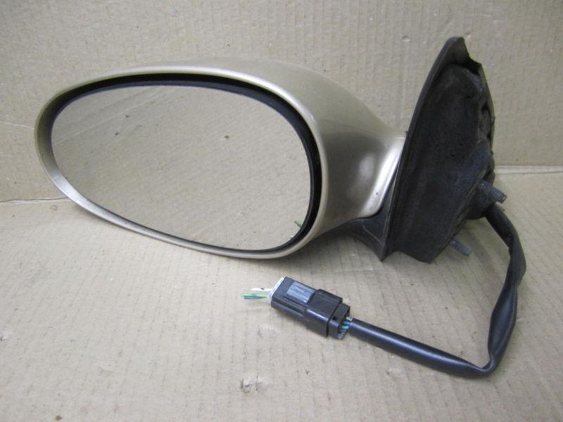Oldsmobile olds intrigue 98-02 1998-2002 power mirror driver lh left gold