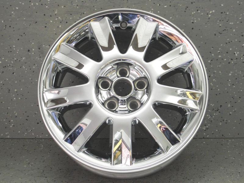 Chrysler sebring sedan / convertible 16" chrome wheel rim factory oem wheel rim