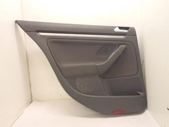 Rear interior door trim panel volkswagen golf rabbit 2006 06 left 524912